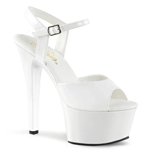Load image into Gallery viewer, Tacones Pleaser ASPIRE-609 Blanco Charol
