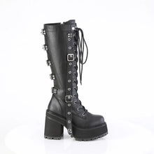 Carregar imagem no visualizador da galeria, Botas Demonia ASSAULT-218 Negro Piel vegana
