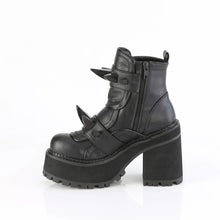 Carregar imagem no visualizador da galeria, Botines Demonia ASSAULT-72 Negro Piel vegana
