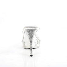 Cargar imagen en el visor de la galería, Tacones Fabulicious ATHENA-501 - Transparente / Cromo plata
