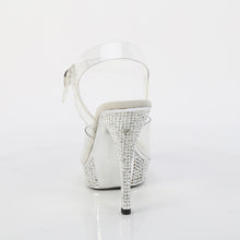 Cargar imagen en el visor de la galería, Tacones Fabulicious ATHENA-508 - Transparente / Cromo plata
