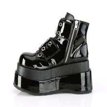 Carregar imagem no visualizador da galeria, Botines Demonia BEAR-104 Negro Pat-Piel vegana

