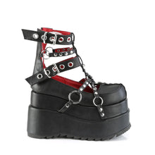 Carregar imagem no visualizador da galeria, Botines Demonia BEAR-28 Negro Piel vegana
