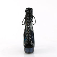 Cargar imagen en el visor de la galería, Tacones Pleaser BEJEWELED-1016-6 Negro Holo Charol
