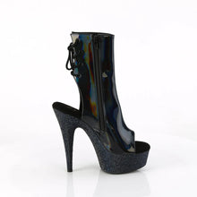 Cargar imagen en el visor de la galería, Tacones Pleaser BEJEWELED-1018DM-6 Negro Holo Charol
