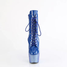 Carregar imagem no visualizador da galeria, Tacones Pleaser BEJEWELED-1020-7 Azul Holo Charol
