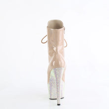Cargar imagen en el visor de la galería, Tacones Pleaser BEJEWELED-1020-7 Nude Holo Charol
