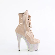 Cargar imagen en el visor de la galería, Tacones Pleaser BEJEWELED-1020-7 Nude Holo Charol
