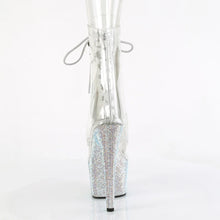 Cargar imagen en el visor de la galería, Tacones Pleaser BEJEWELED-1021C-7 Transparente Plata
