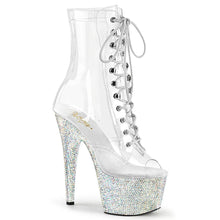 Cargar imagen en el visor de la galería, Tacones Pleaser BEJEWELED-1021C-7 Transparente Plata
