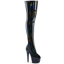 Load image into Gallery viewer, Tacones Pleaser BEJEWELED-3011-7 Negro Str Holo

