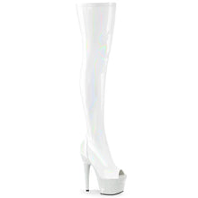 Load image into Gallery viewer, Tacones Pleaser BEJEWELED-3011-7 Blanco Str Holo
