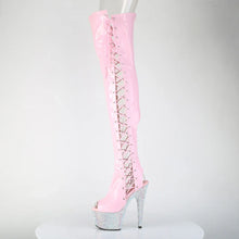 Load image into Gallery viewer, Tacones Pleaser BEJEWELED-3052HG-7 B. Rosa Holo
