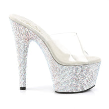 Carregar imagem no visualizador da galeria, Tacones Pleaser BEJEWELED-701DM Transparente Plata
