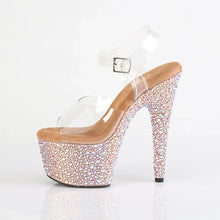 Carregar imagem no visualizador da galeria, Tacones Pleaser BEJEWELED-708MS Transparente Oro Rosa

