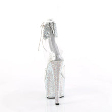 Cargar imagen en el visor de la galería, Tacones Pleaser BEJEWELED-724RS-02 Transparente Plata

