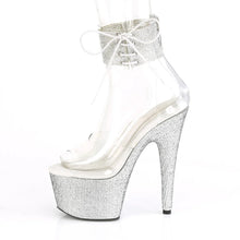 Load image into Gallery viewer, Tacones Pleaser BEJEWELED-724RS Transparente Plata
