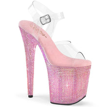 Cargar imagen en el visor de la galería, Sandalia Pole Dance PLEASER BEJEWELED-808RRS
