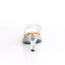 Carregar imagem no visualizador da galeria, Tacones Fabulicious BELLE-301 Transparente Oro Rosa
