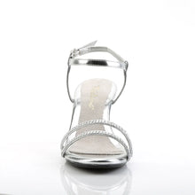 Load image into Gallery viewer, Tacones Fabulicious BELLE-316 Plata Pu Transparente
