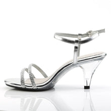 Load image into Gallery viewer, Tacones Fabulicious BELLE-316 Plata Pu Transparente
