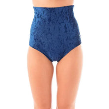 Cargar imagen en el visor de la galería, Shorts de cintura alta Betty Velvet Dragonfly
