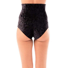 Cargar imagen en el visor de la galería, Shorts de cintura alta Betty Velvet Dragonfly
