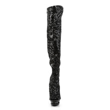 Load image into Gallery viewer, Tacones Pleaser BLONDIE-R-3011 Negro Sequins
