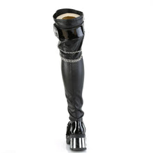Cargar imagen en el visor de la galería, Botas (Over the Knee) Demonia BRATTY-304 Negro Stretch Piel vegana

