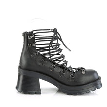 Carregar imagem no visualizador da galeria, Zapatos con plataforma Demonia BRATTY-32 Negro Piel vegana

