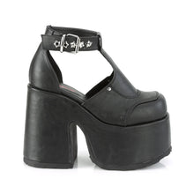 Load image into Gallery viewer, Sandalias Demonia CAMEL-103 Negro Piel vegana

