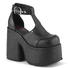 Load image into Gallery viewer, Sandalias Demonia CAMEL-103 Negro Piel vegana
