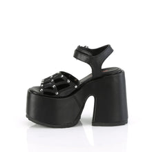 Cargar imagen en el visor de la galería, Sandalias Demonia CAMEL-17 Negro Piel vegana
