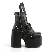 Carregar imagem no visualizador da galeria, Botines Demonia CAMEL-202 Negro Piel vegana
