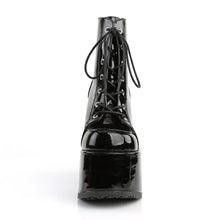 Carregar imagem no visualizador da galeria, Botines Demonia CAMEL-203 Negro Pat
