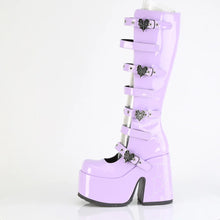 Carregar imagem no visualizador da galeria, Botas Demonia CAMEL-223 Lavender Pat
