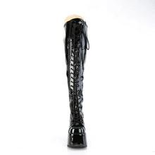 Load image into Gallery viewer, Botas (Over the Knee) Demonia CAMEL-300WC Negro Str Pat
