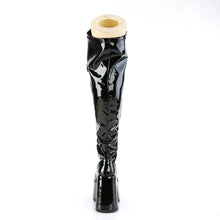 Load image into Gallery viewer, Botas (Over the Knee) Demonia CAMEL-300WC Negro Str Pat
