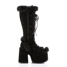 Cargar imagen en el visor de la galería, Botas Demonia CAMEL-311 Negro Ante vegano
