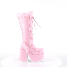 Cargar imagen en el visor de la galería, Botas Demonia CAMEL-311 Pastel Rosa Piel vegana
