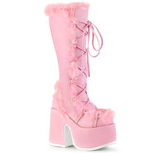 Cargar imagen en el visor de la galería, Botas Demonia CAMEL-311 Pastel Rosa Piel vegana
