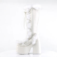 Load image into Gallery viewer, Botas Demonia CAMEL-311 Blanco Piel vegana
