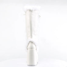 Load image into Gallery viewer, Botas Demonia CAMEL-311 Blanco Piel vegana
