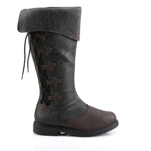 Cargar imagen en el visor de la galería, Botas Funtasma CAPTAIN-110 Negro Marrón Distressed
