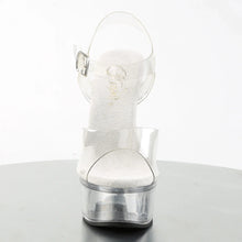 Cargar imagen en el visor de la galería, Tacones Pleaser CAPTIVA-608 Transparente
