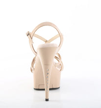 Cargar imagen en el visor de la galería, Tacones Pleaser CAPTIVA-613 Nude Charol
