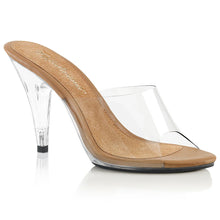 Cargar imagen en el visor de la galería, Tacones Fabulicious CARESS-401 Transparente Tan
