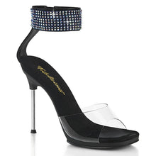 Carregar imagem no visualizador da galeria, Tacones Fabulicious CHIC-42 Transparente Negro Piel
