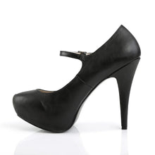 Cargar imagen en el visor de la galería, Tacones Pleaser Pink Label CHLOE-02 Negro Piel Sintética
