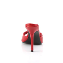 Load image into Gallery viewer, Tacones Pleaser CLASSIQUE-01 Rojo Kid Pu
